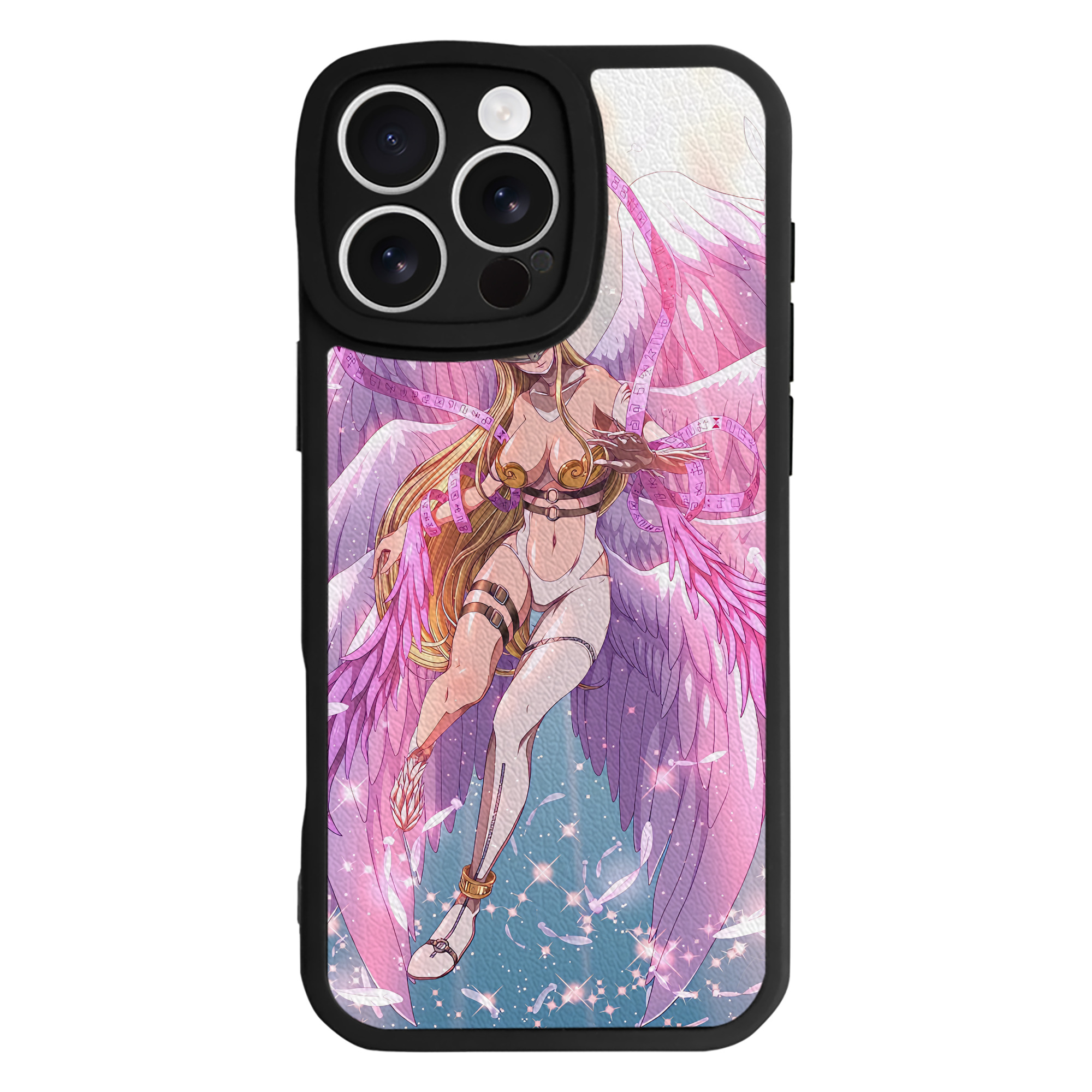 （画像用） Digimon デジタルモンスター/デジモン 【iPhone 16シリーズ対応】シリコンスマホケース（レザー調） 材質：シリコン